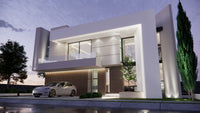 17x25 House Plans with Infinity Pool