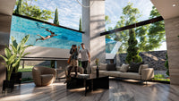 17x25 House Plans with Infinity Pool