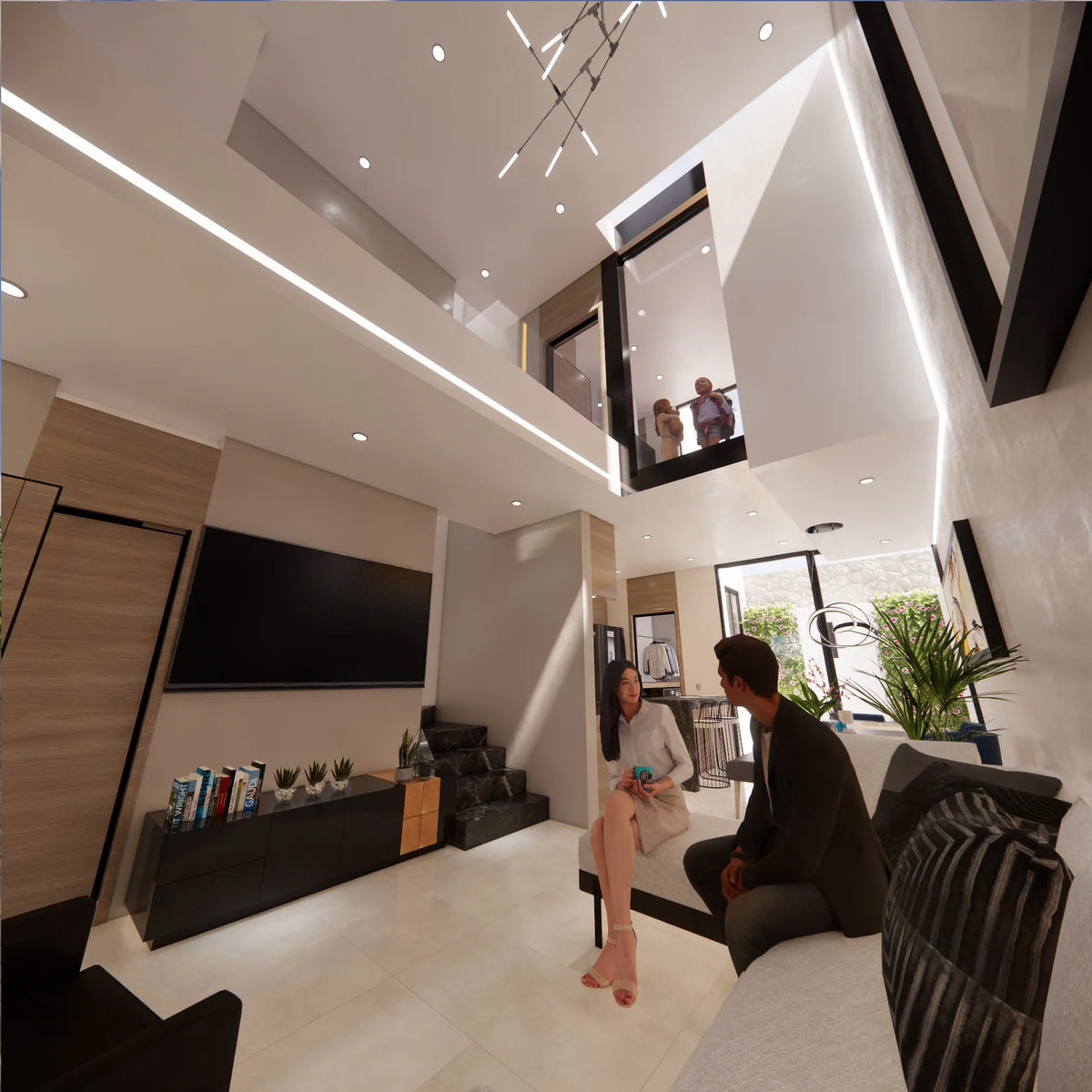 5 x 15 Loft House Plans