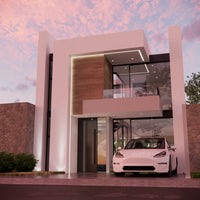 House plans 7x18m