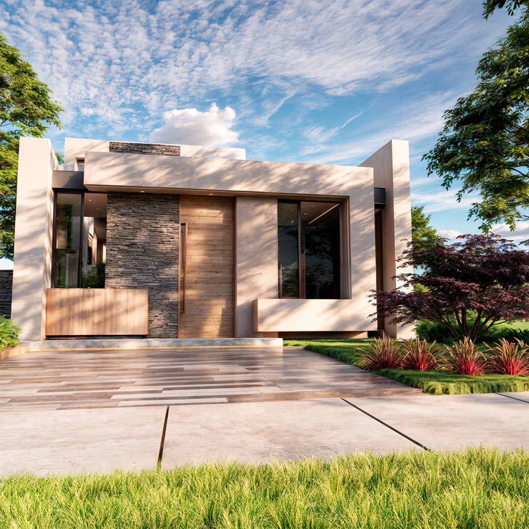 ONE-STORY House Plans 8x18