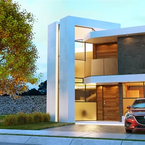 fachada Planos De Casa 8x20